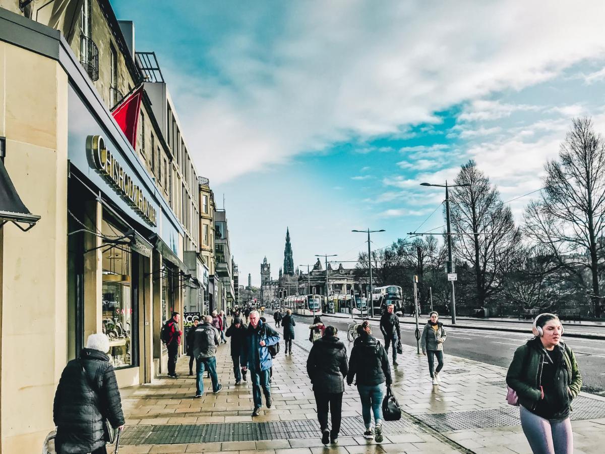 Edinburgh City Centre Hamza Apartment Exteriör bild