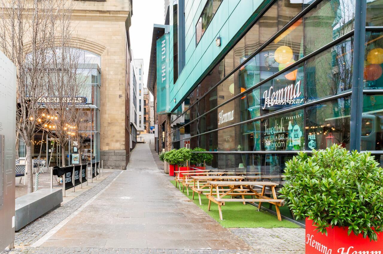 Edinburgh City Centre Hamza Apartment Exteriör bild
